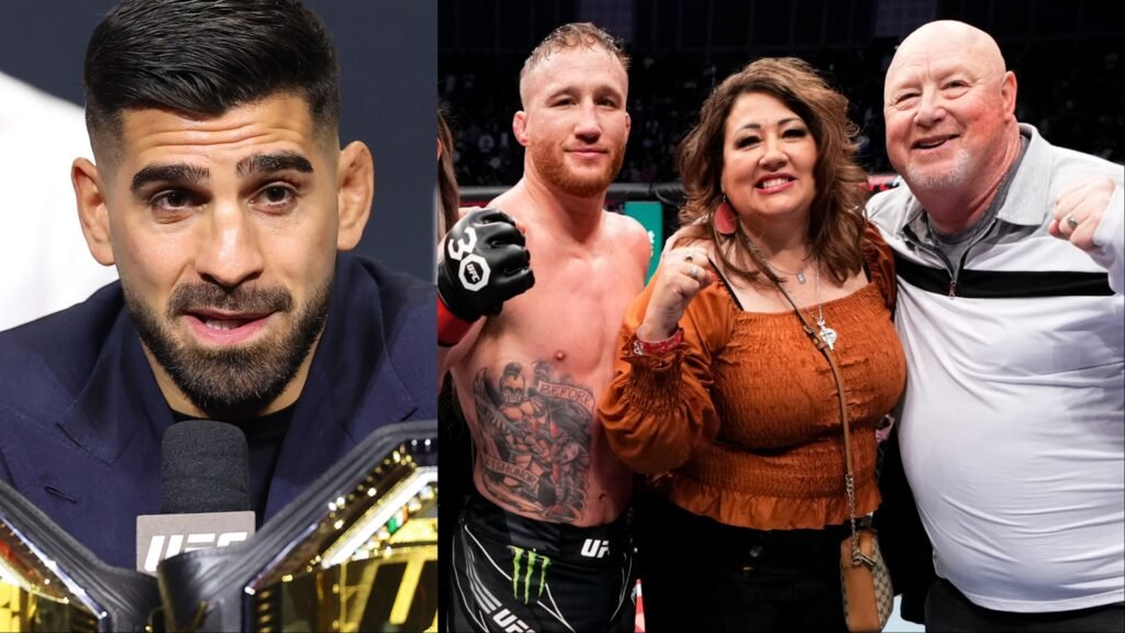 Ilia Topuria sends Justin Gaethje’s father a cold message ahead of UFC White House Ilia Topuria and Justin Gaethje
