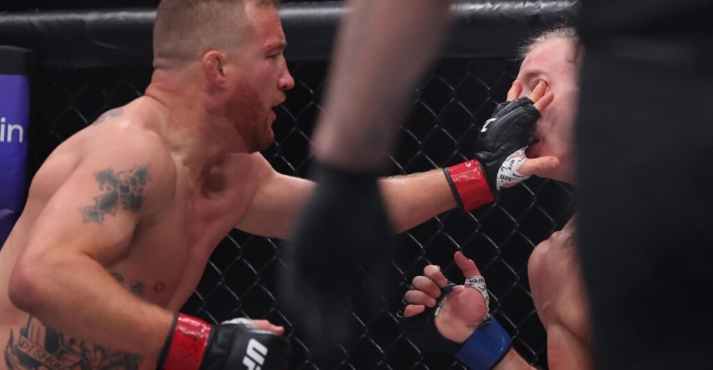 Is Justin Gaethje a dirty fighter? UFC 329’s Paddy Pimblett blames ‘eye gouges’ and ‘low blows’ for ‘Highlight’ loss Is Justin Gaethje a dirty fighter? UFC 329’s Paddy Pimblett blames ‘eye gouges’ and ‘low blows’ for ‘Highlight’ loss