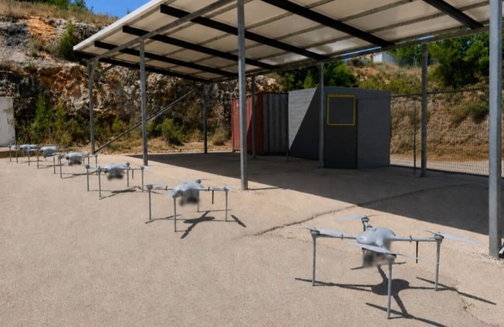 Israel’s silent spy drone trains with mystery security forces Israel’s silent spy drone trains with mystery security forces