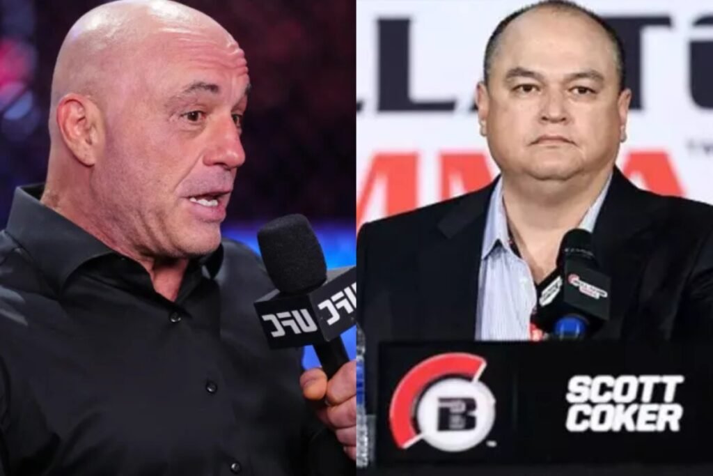 Joe Rogan and Scott Coker