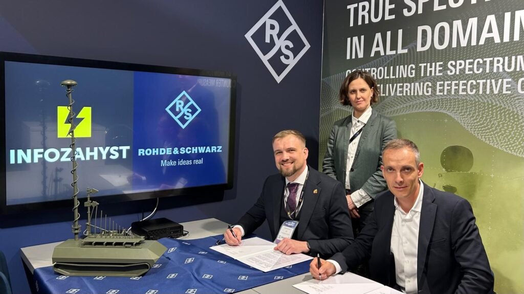 Rohde and Schwarz and Infozahyst MOP signature (Rohde and Schwarz)