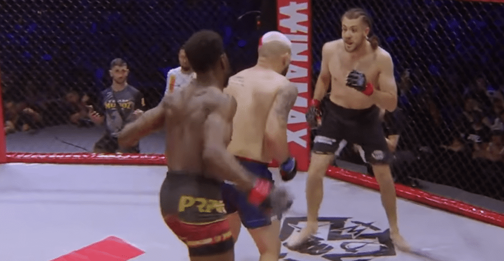 Missed Fists: 5-man free-for-all sees fighter suffer cold-blooded blindside knockout