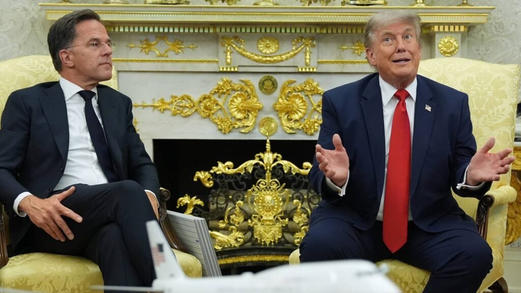 NATO's Trump Whisperer Meets the President in an Effort to Appease Him Before Next Month's Summit
