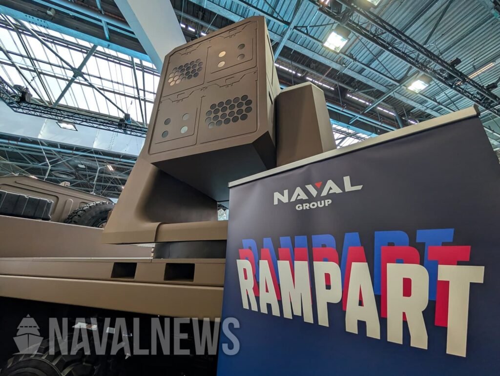 Naval Group’s MPLS Close-In Weapon System Becomes ‘Rampart’ Rampart CIWS Eurosatory 2026