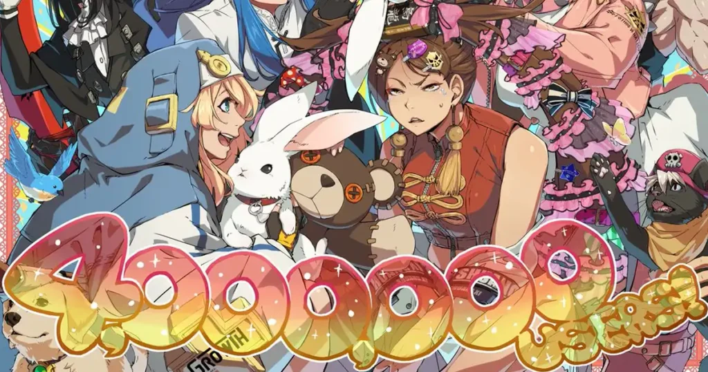 New Guilty Gear Strive illustration released to celebrate the 4 million players milestone