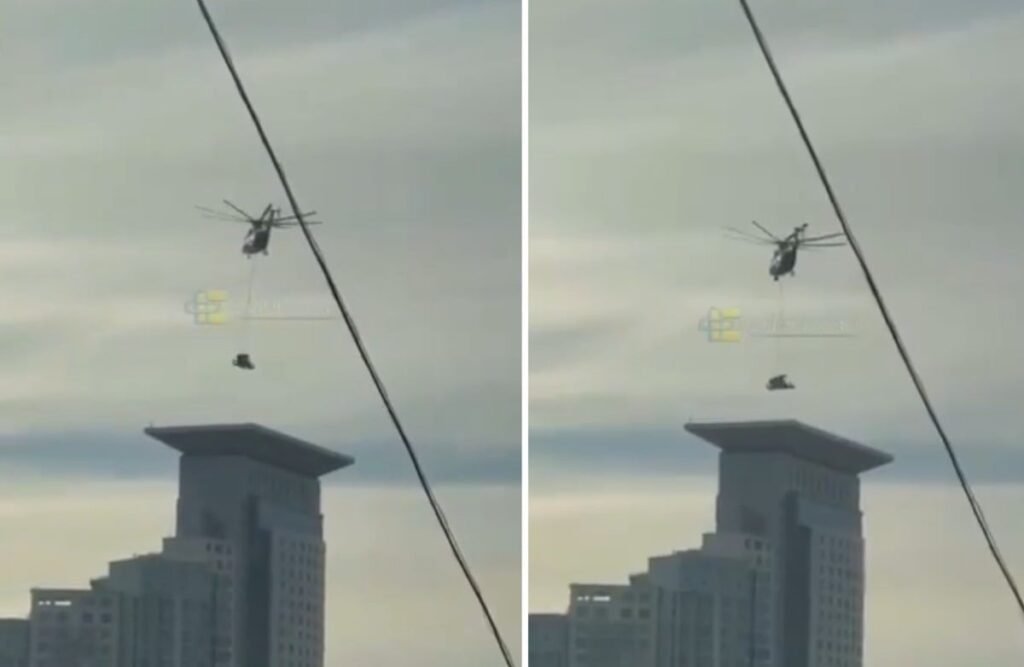 New Pantsir anti-drone system spotted on Moscow rooftop New Pantsir anti-drone system spotted on Moscow rooftop