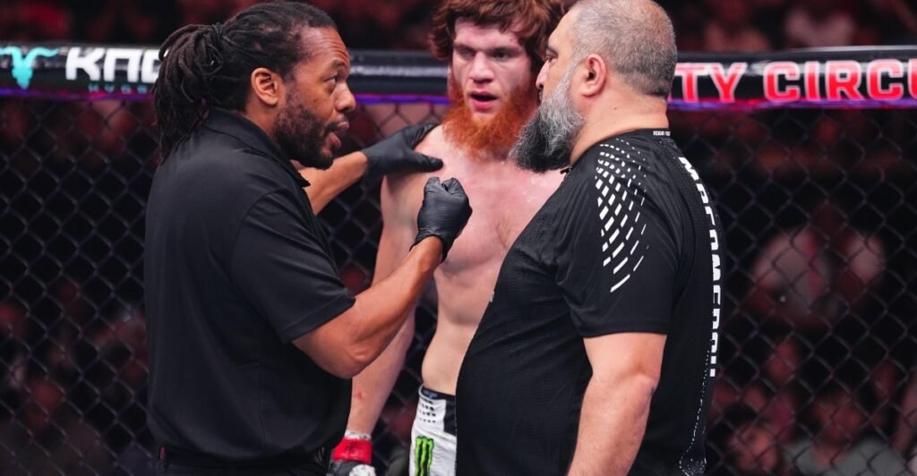 Pereira wants Herb Dean to be banned after ‘cowardly’ UFC Baku performance