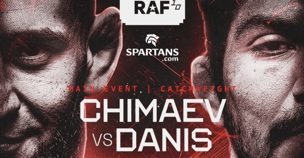 RAF 10 live results: Khamzat Chimaev vs. Dillon Danis