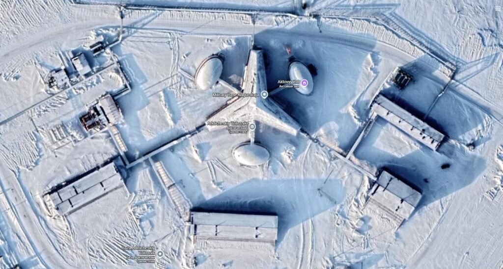 RASF Arctic Trefoil Aviation Guidance Point (Google Earth)