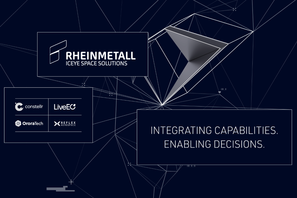 Rheinmetall ICEYE space solutions unites Germany’s NewSpace capabilities for sovereign reconnaissance from space Rheinmetall ICEYE space solutions unites Germany’s NewSpace capabilities for sovereign reconnaissance from space