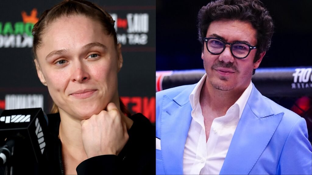 Ronda Rousey and Hunter Campbell