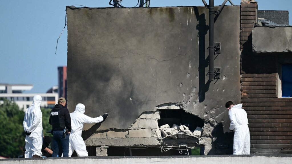 Russian Drone Impacts Apartment Building In NATO State Romania, Injuring Civilians