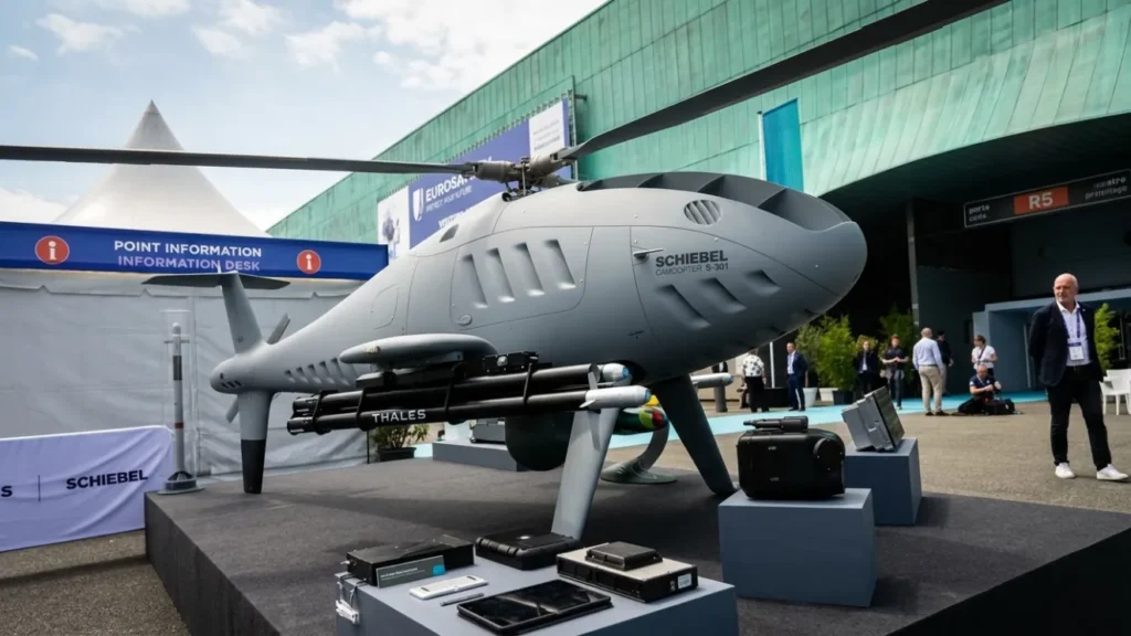 Schiebel Expands Combat Role with Camcopter S-301 Armed VTOL Drone Schiebel Expands Combat Role with Camcopter S-301 Armed VTOL Drone