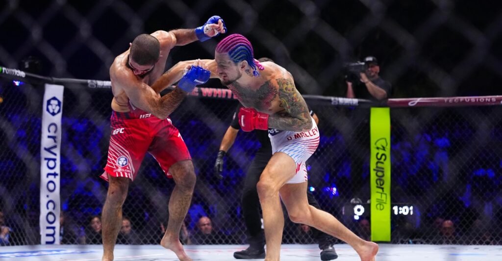 Sean O’Malley reveals awkward UFC White House interaction with Aleksandre Topuria: ‘Wouldn’t look at me’ Sean O’Malley reveals awkward UFC White House interaction with Aleksandre Topuria: ‘Wouldn’t look at me’