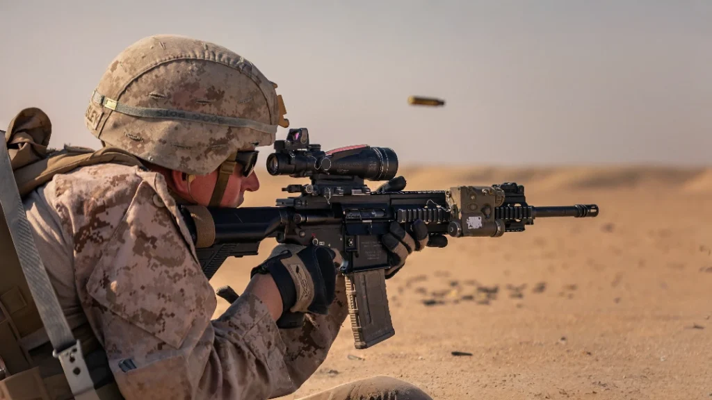 The Rifle That Changed the Marine Corps Marine M27 IAR