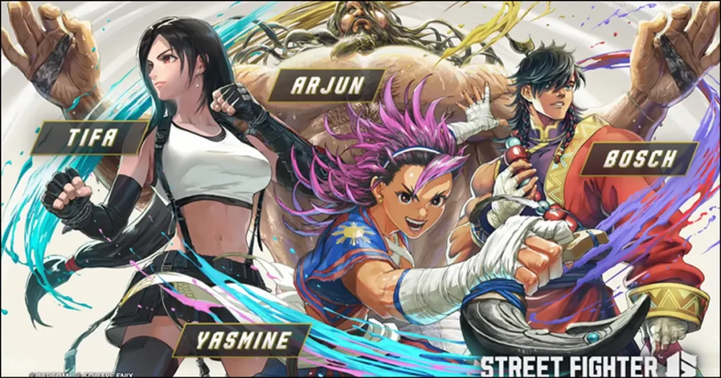 Tifa Lockhart, Bosch, Yasmine and Arjun announced for Street Fighter 6 Season 4 Tifa Lockhart, Bosch, Yasmine and Arjun announced for Street Fighter 6 Season 4