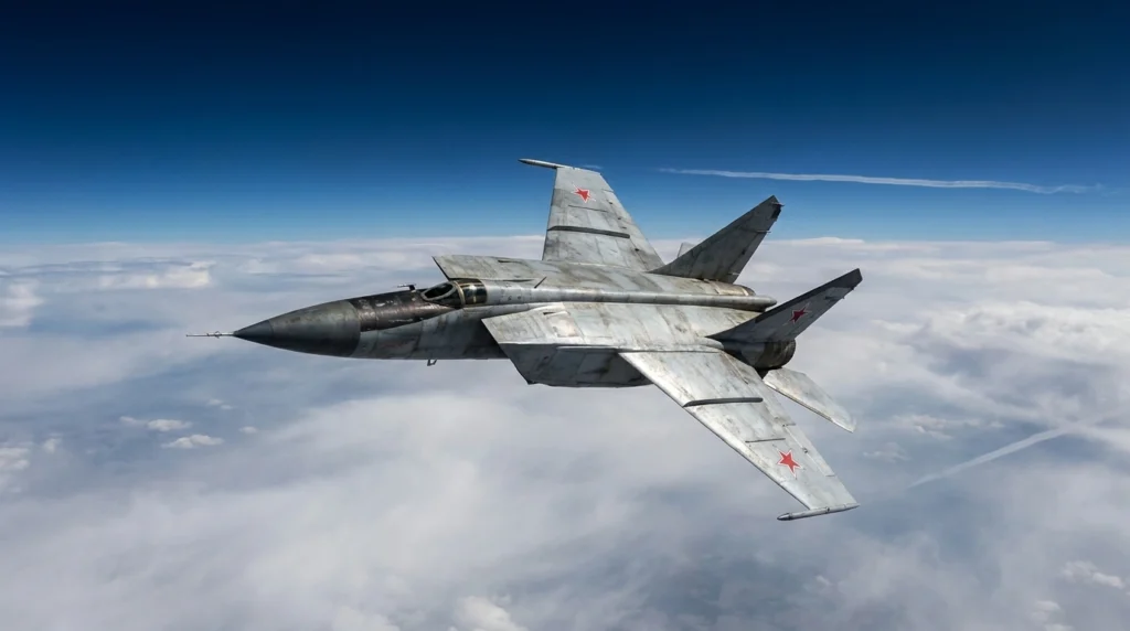 the fastest fighter jets mig-25 foxbat