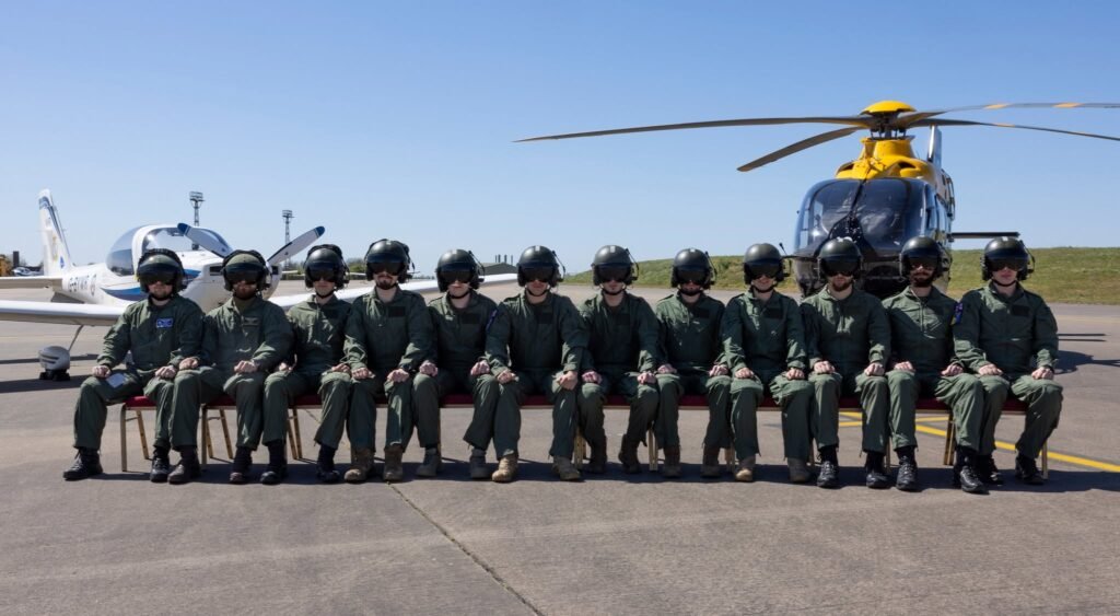 UK trains Ukrainian helicopter instructor pilots David Oliver