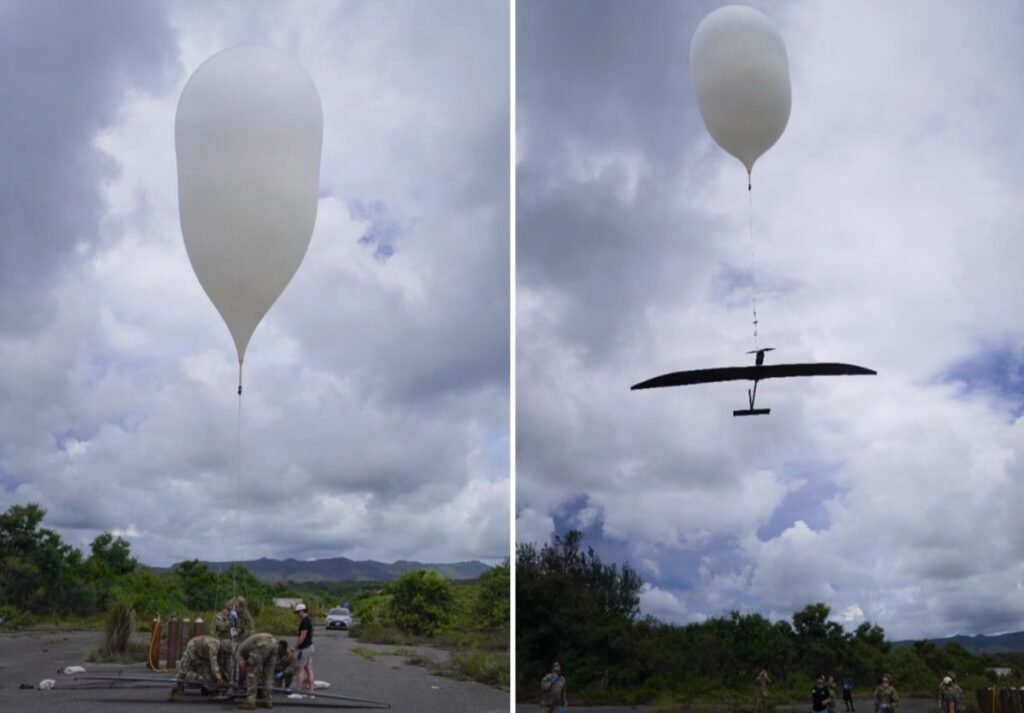 U.S. Army tests balloon-carried solar stratospheric aircraft