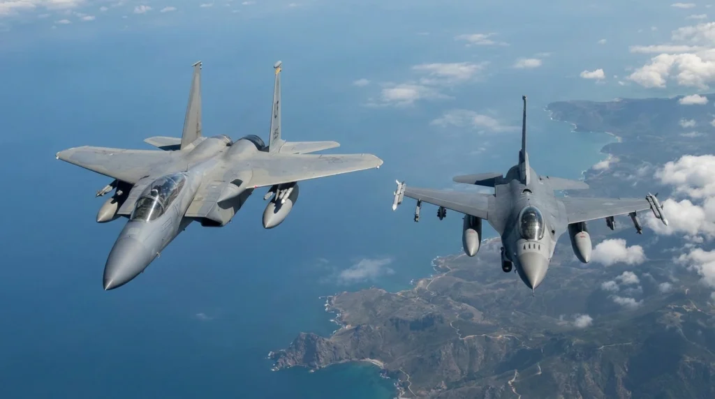 Which Fighter Jet Performs Better Today? F-15 vs F-16 Fighter Jet