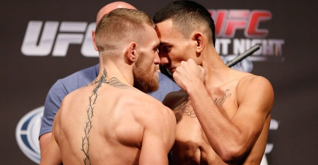 ‘You’re not going to lay a glove on me’: Conor McGregor, Max Holloway trade insults in first face-to-face showdown ahead of UFC 329 ‘You’re not going to lay a glove on me’: Conor McGregor, Max Holloway trade insults in first face-to-face showdown ahead of UFC 329