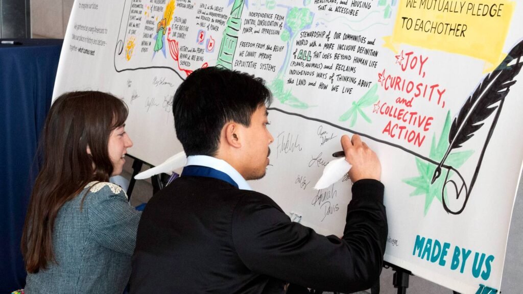 250 US 'Wish Walls' Share Gen Z's 90,000-Plus Hopes & Fears of America's Next 250 Years