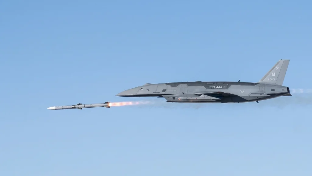 Anduril Rolls Out First YFQ-44 Fury Combat Drone, Advancing U.S. Autonomous Airpower