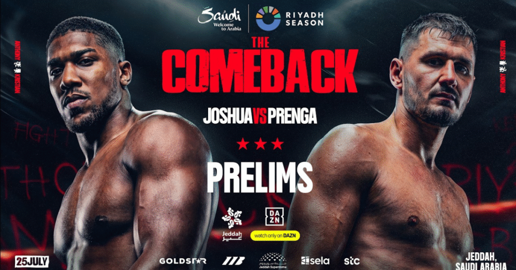 Anthony Joshua, Kristian Prenga