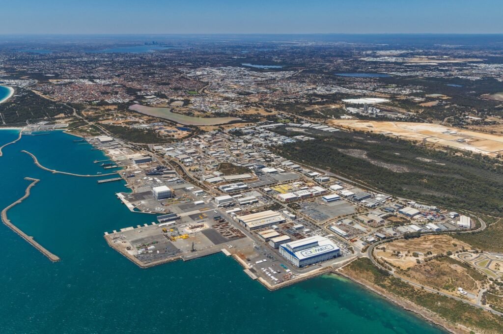 Airborne photo of Henderson Defence Precinct