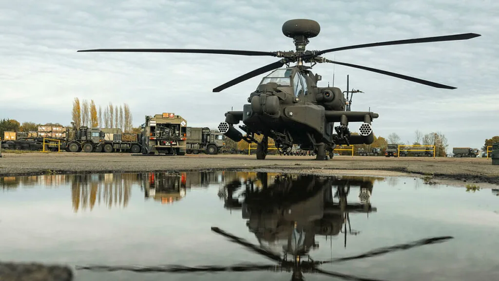 British Army Advances Apache Drone Wingmen Program for Future Combat British Army Advances Apache Drone Wingmen Program for Future Combat