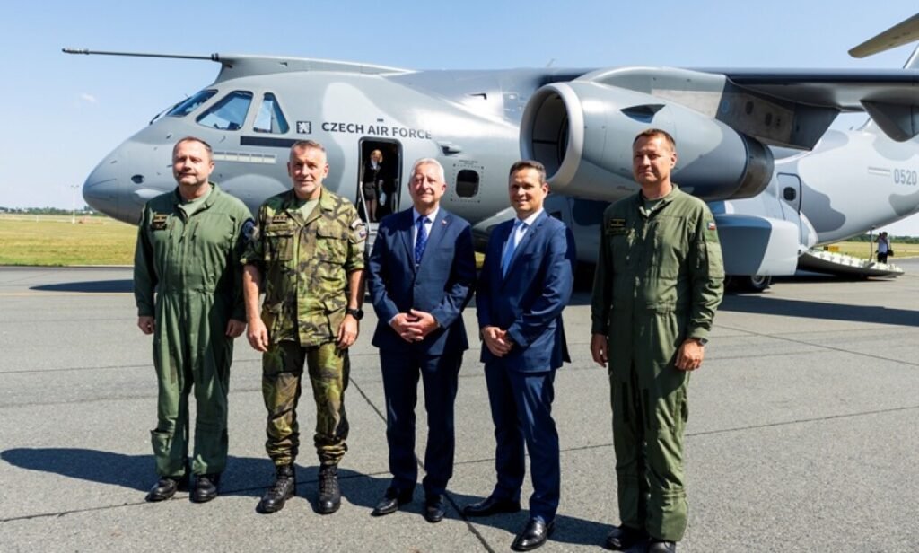 C-390 military transport aircraft delivered to Czech Air Force C-390 military transport aircraft delivered to Czech Air Force
