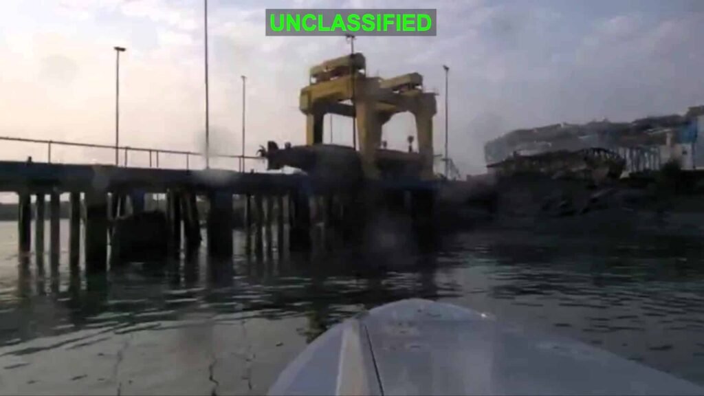 CENTCOM Deploys Saronic Corsair Sea Drones Against Iranian Submarine At Bandar Abbas