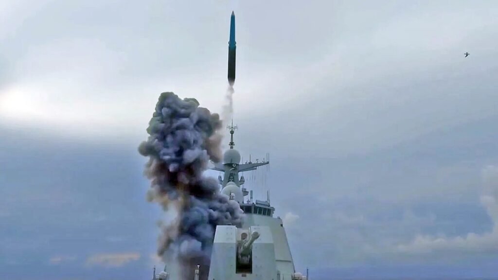 China Fires YJ-20 Hypersonic Anti-Ship Missile From Smaller Destroyer China Fires YJ-20 Hypersonic Anti-Ship Missile From Smaller Destroyer