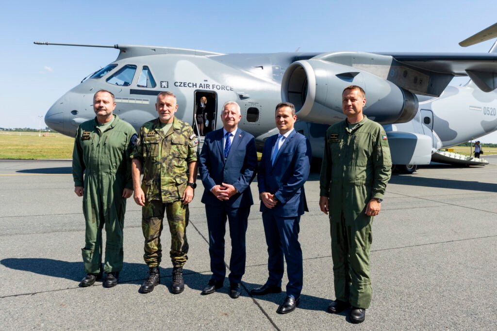 Czech Air Force Receives First Embraer C-390 Millennium