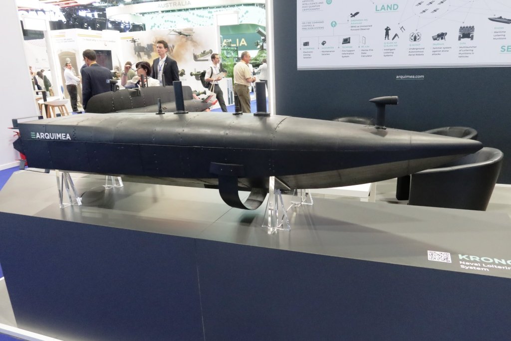 Eurosatory 2026 – Arquimea adds Kronos Mini to its family of naval loitering munitions Eurosatory 2026 – Arquimea adds Kronos Mini to its family of naval loitering munitions