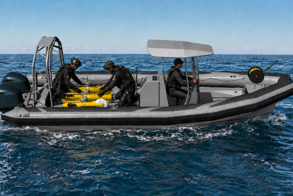 Exail to supply a European navy with a light, rapidly deployable MCM system Exail to supply a European navy with a light, rapidly deployable MCM system