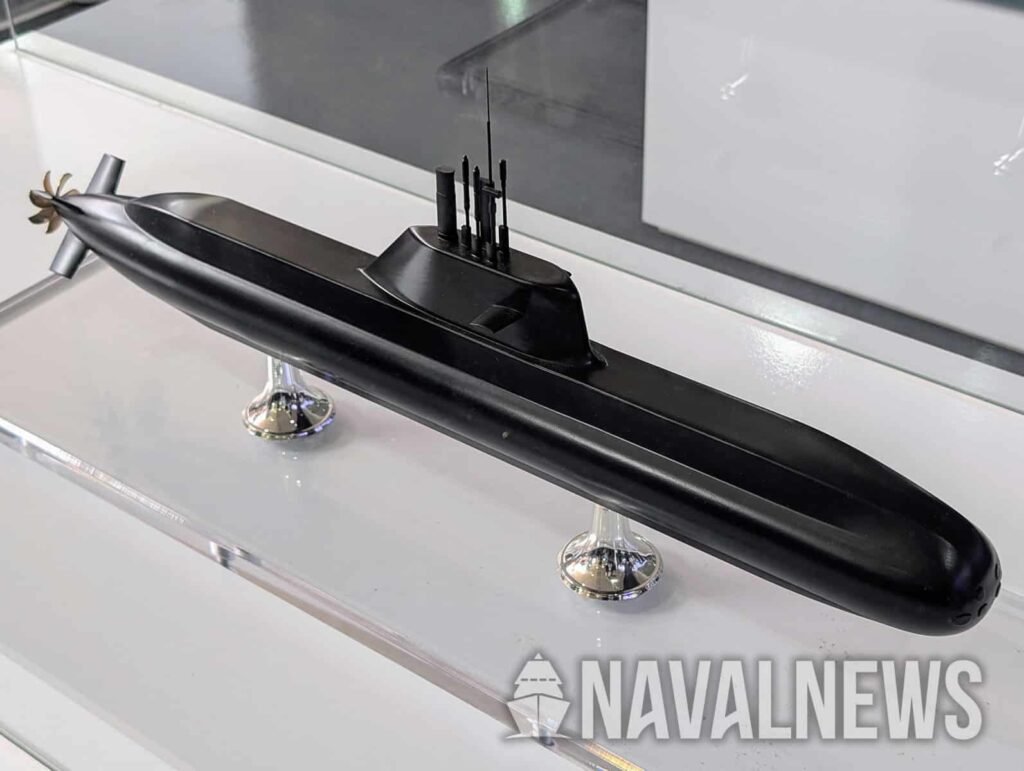 HD Hyundai and SIMA Unveil HDS-MGP Submarine Vision for Peruvian Navy SIMA Peru HD HHI submarine HDS-1500