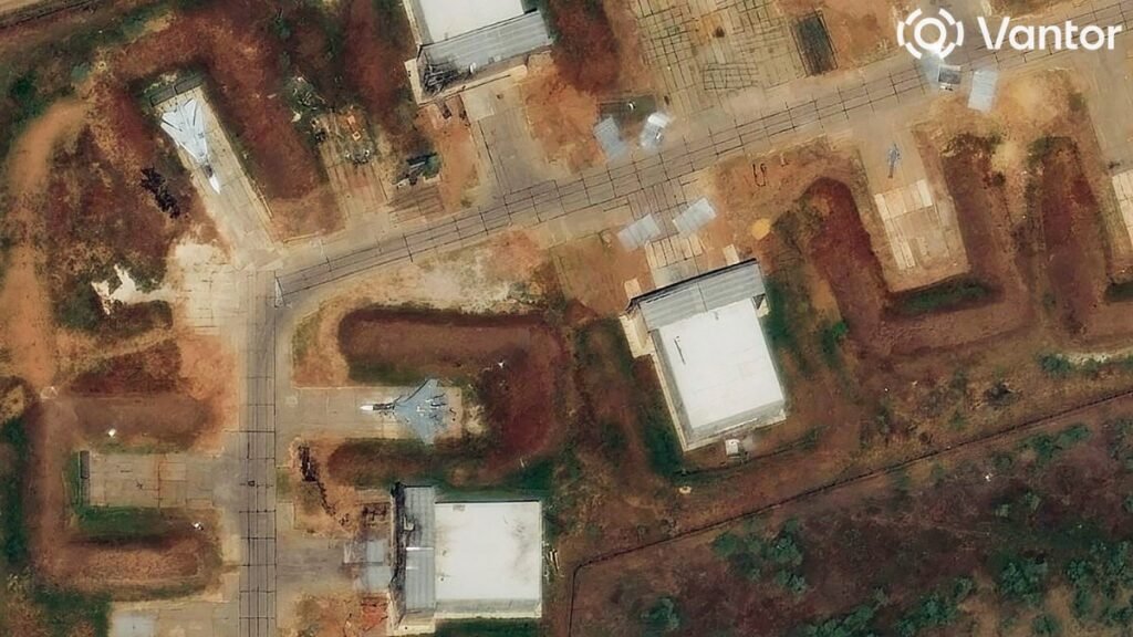 Hardened Aircraft Shelters At Russian Air Base In Crimea Damaged From Ukrainian Drone Strikes (Updated)