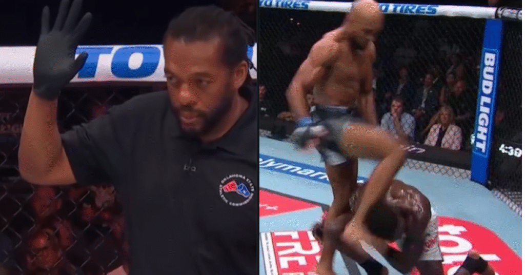 Herb Dean Booed At UFC Fight Night As Missed Foul Sparks Fresh Fan Backlash Herb Dean Booed at UFC Fight Night as Missed Foul Sparks Fresh Fan Backlash
