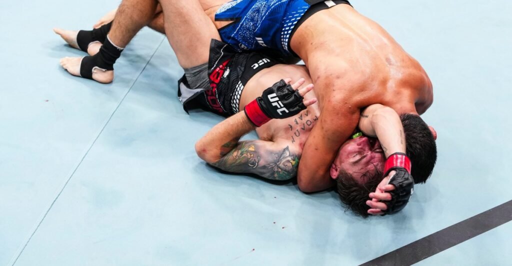 Highlights! Abdul Hussein Chokes Out Cody Gibson To Spark UFC Abu Dhabi
