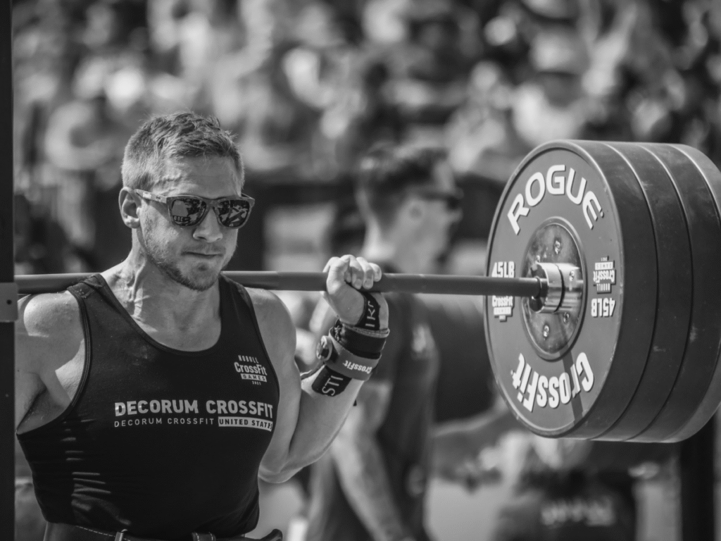 How Much Should You Be Able to Back Squat? athlete performs heavy back squat