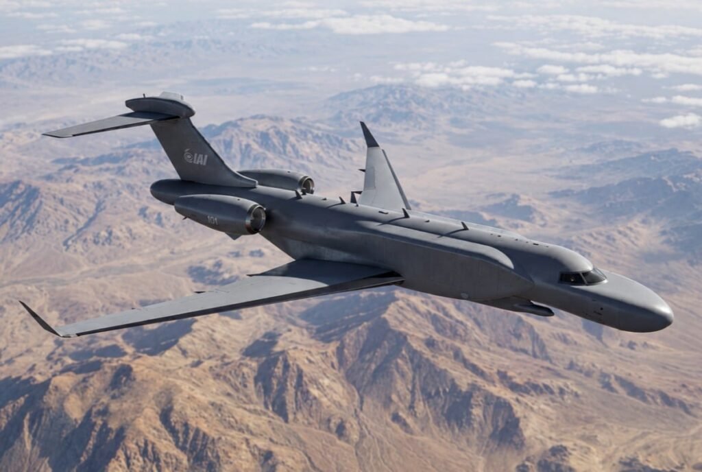 IAI turns a business jet into a multi-mission spy plane IAI turns a business jet into a multi-mission spy plane