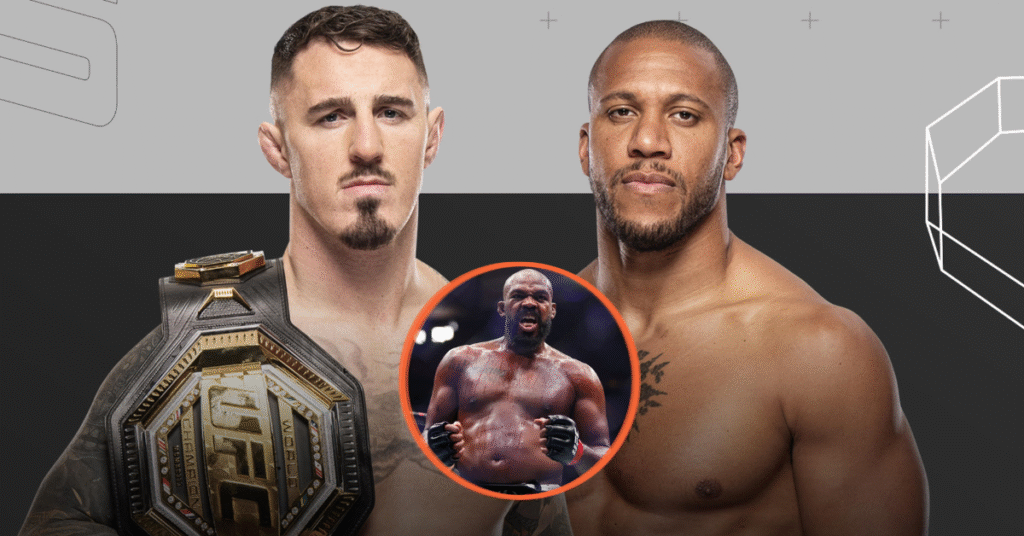 Jon Jones Explains Why He Believes Ciryl Gane Will Beat Tom Aspinall In Rematch Jon Jones, Tom Aspinall, Ciryl Gane