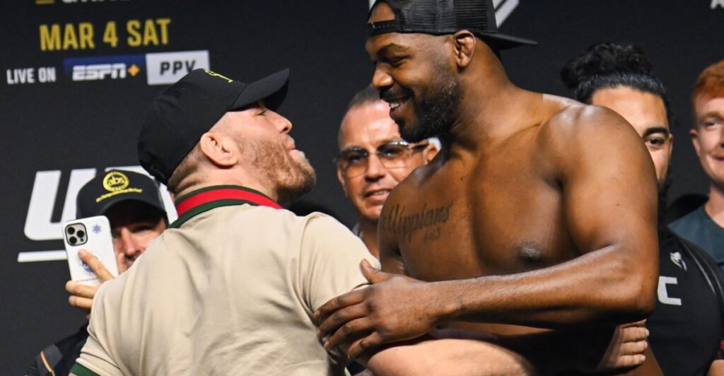 Jon Jones Gives Conor McGregor His Flowers Ahead Of UFC 329 Jon Jones Gives Conor McGregor His Flowers Ahead Of UFC 329