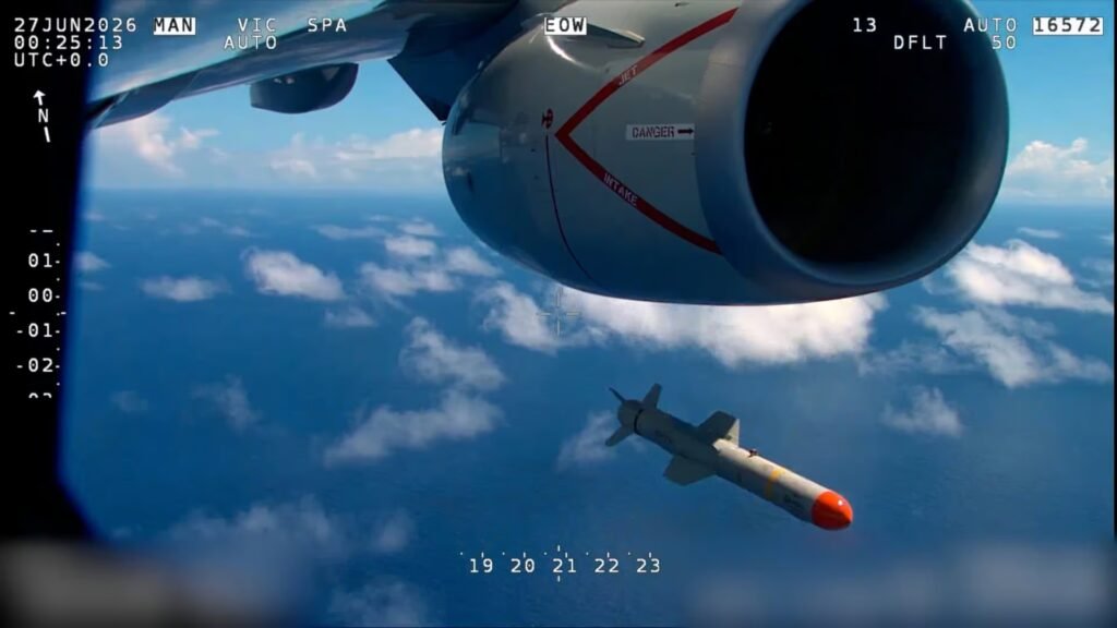 Kiwi P-8A launches Harpoon missiles in Guam exercise Asian Military Review magazine