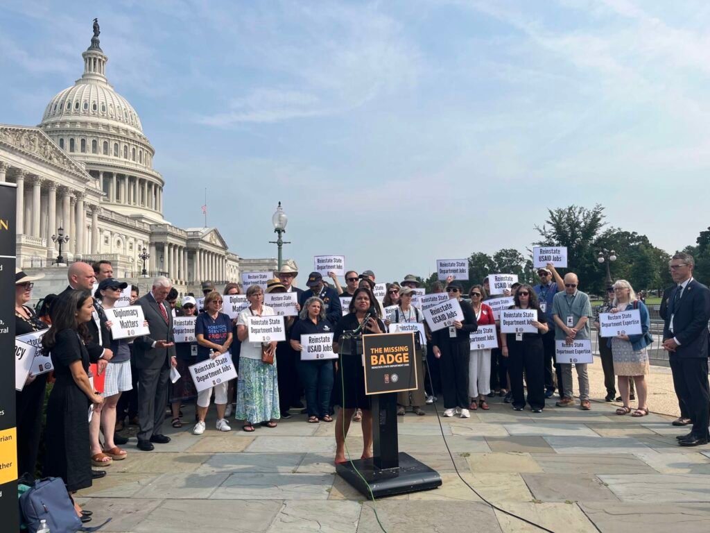 Laid-off federal employees spotlight lasting impacts of State Dept RIF