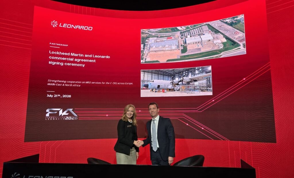 Lockheed Martin and Leonardo Agree on MRO for the C-130J Super Hercules