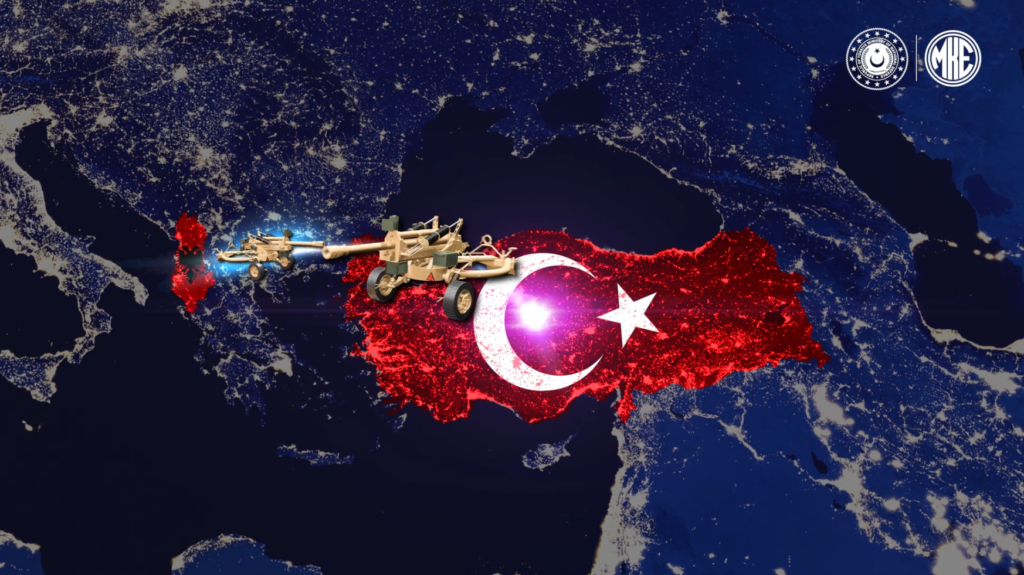 MKE Boran 105 Mm Howitzer Exported to Albania, Its Second NATO Customer in Europe Turkey-howitzer-albania