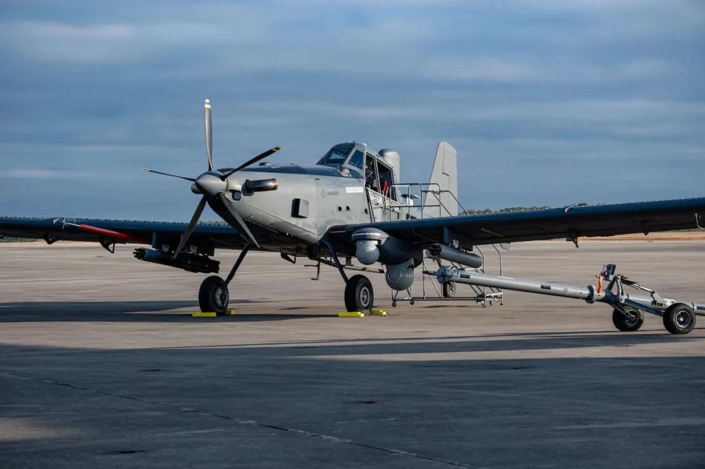OA-1K Skyraider II Strengthens U.S. Special Operations Readiness with Armed Overwatch Capability