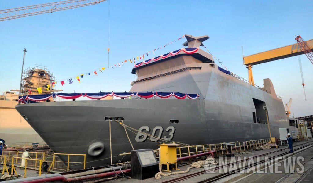 PT PAL Launches Third Tarlac-class LPD for Philippine Navy PT PAL Launches Third Tarlac-class LPD for Philippine Navy